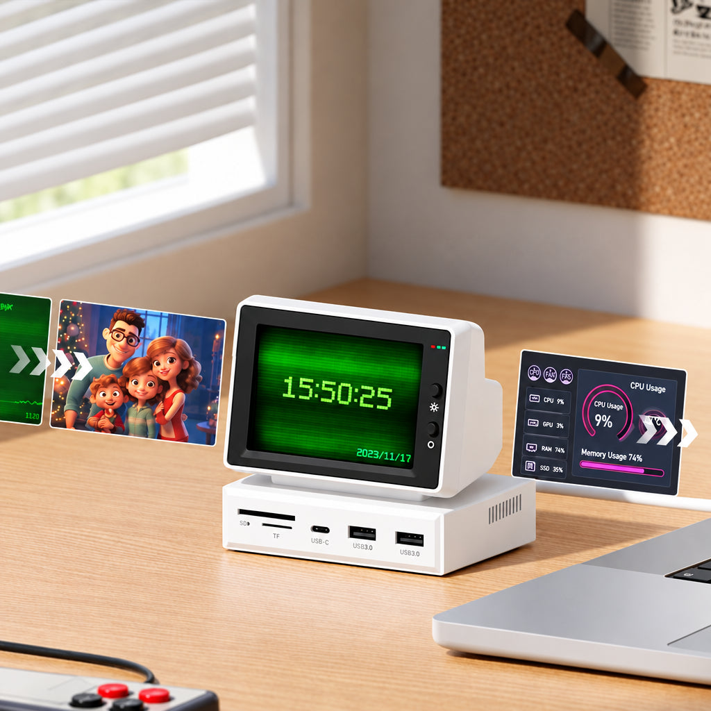 Mini Desk Screen Companion