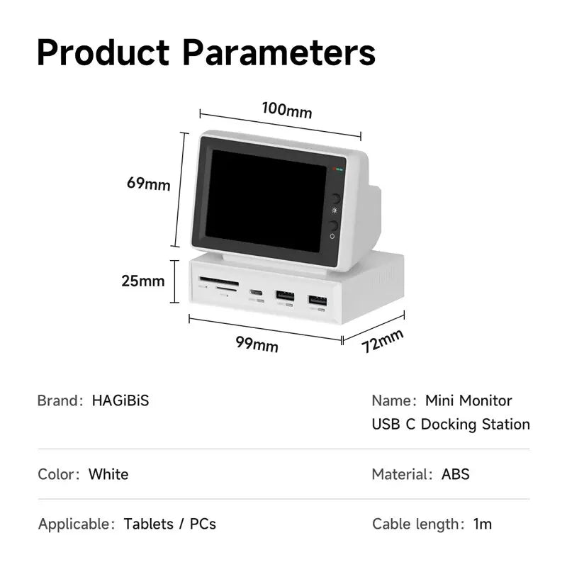 Mini Desk Screen Companion
