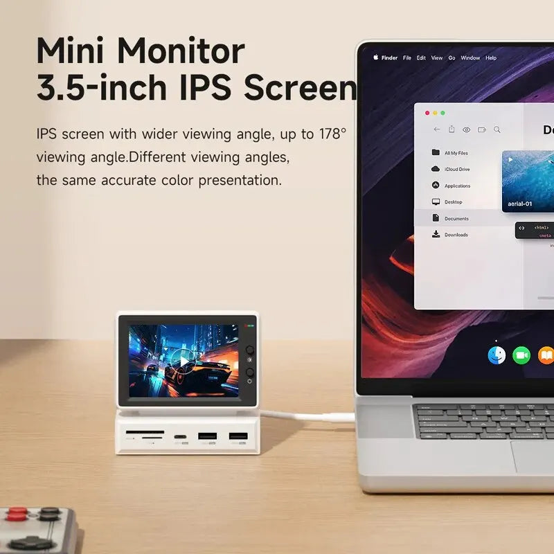 Mini Desk Screen Companion